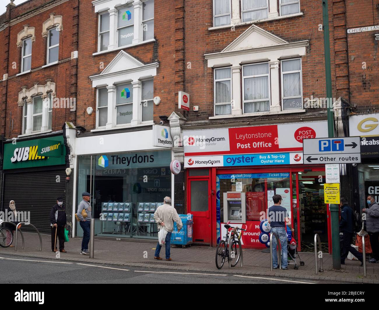 Leytonstone, London. UK. April the 29th, 2020 at 1030am. Photo of