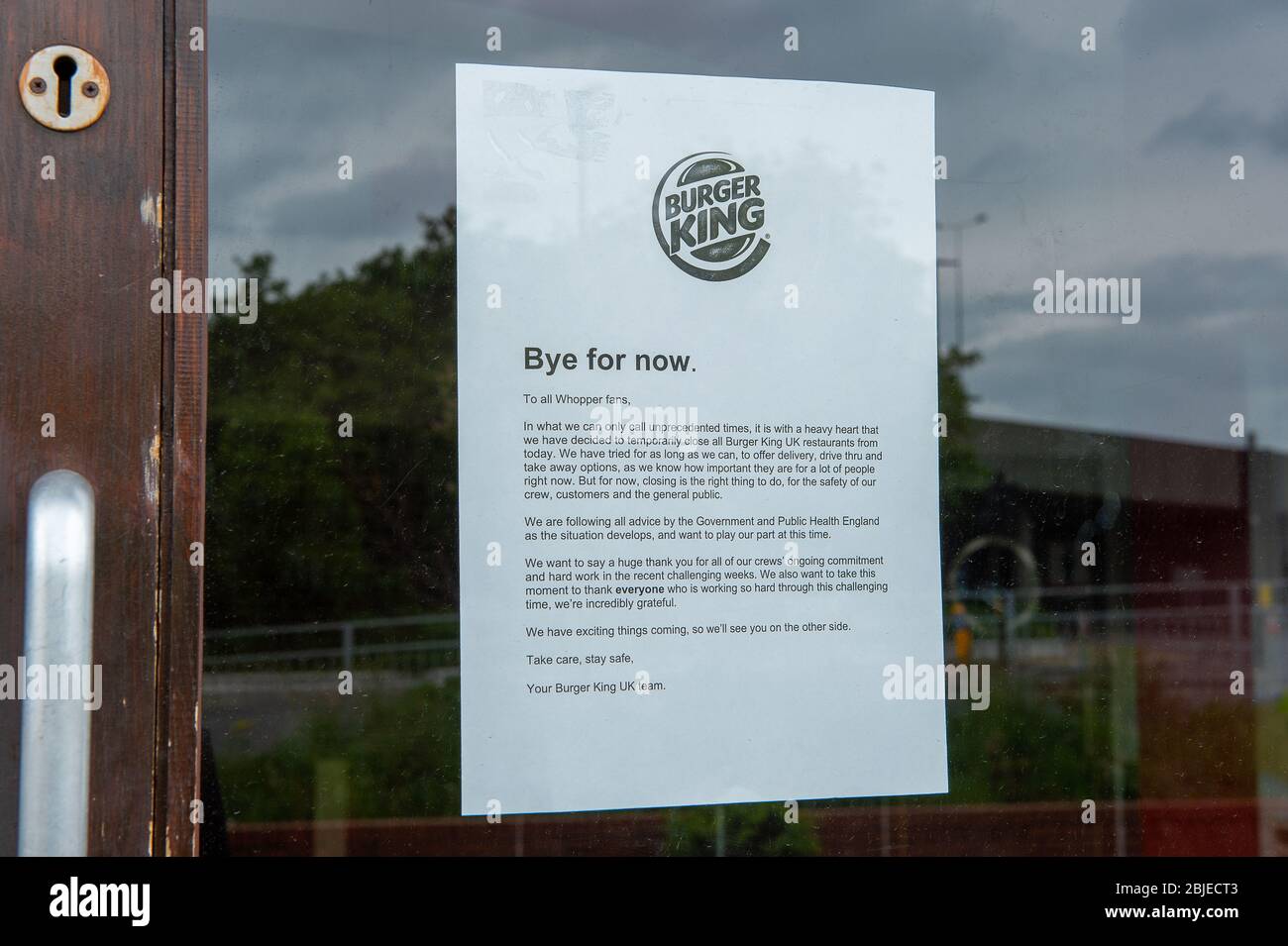 Drive thru uk burger king hires stock photography and images Alamy