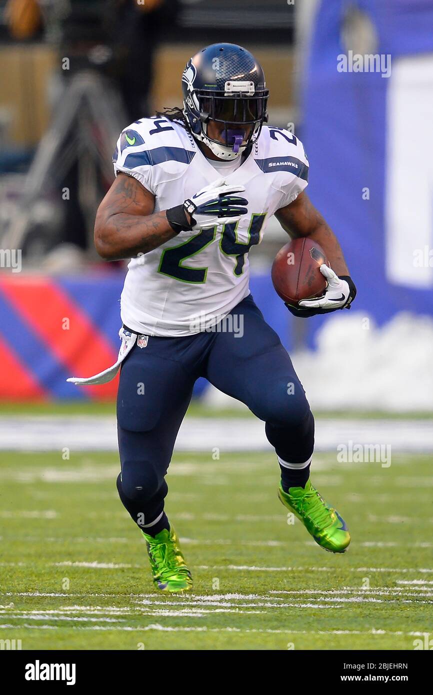 Marshawn lynch seahawks hi-res stock photography and images - Alamy
