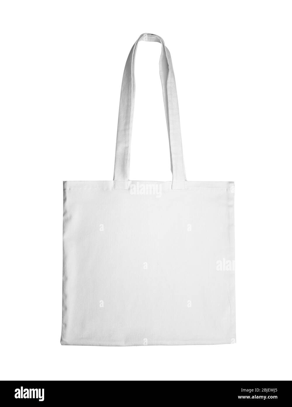 Fabric bag on white background Stock Photo Alamy