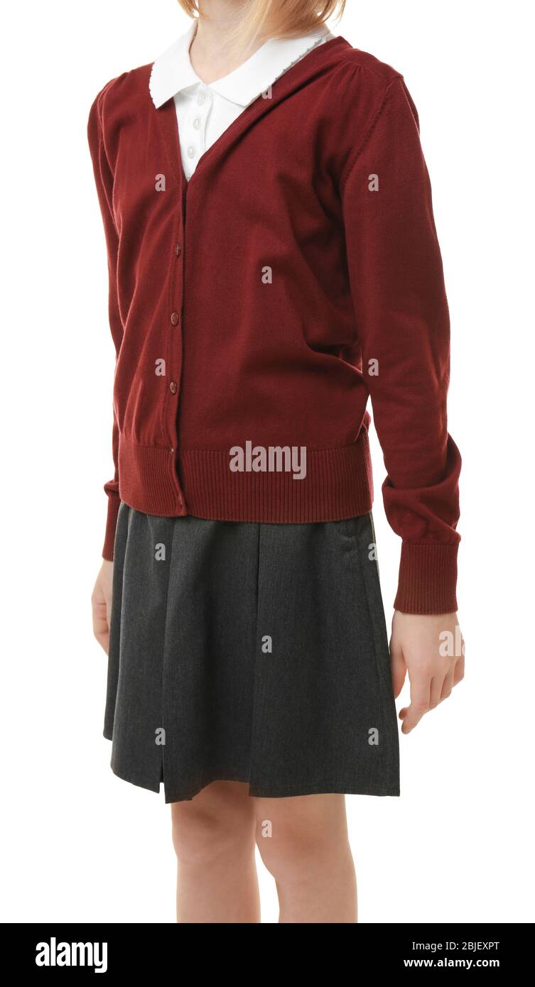 High school uniform girl skirt hi-res stock photography and images - Alamy