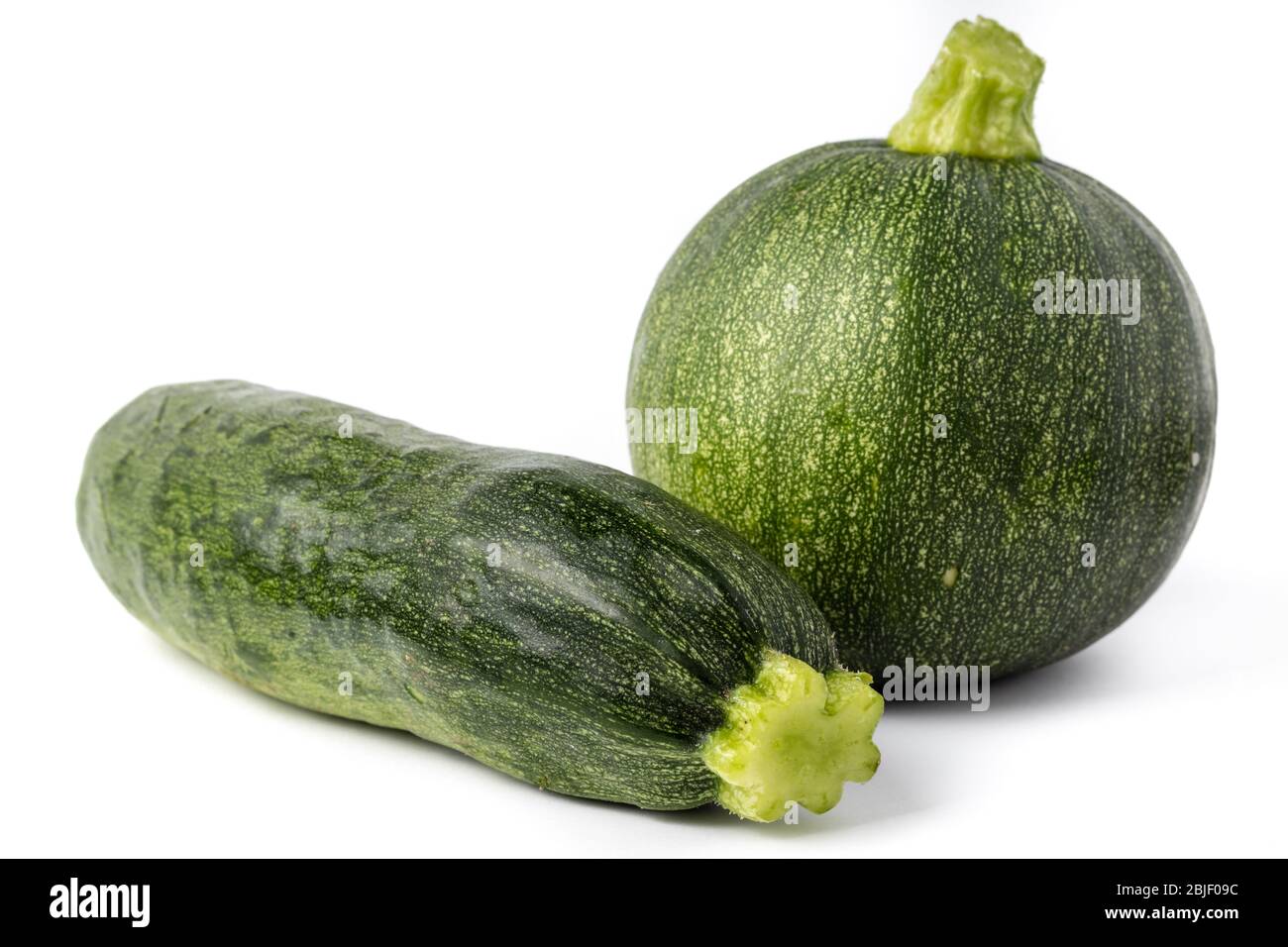 Download Fresh Yellow And Green Zucchini Courgettes Squash Isolated On White Background Stock Photo Alamy Yellowimages Mockups
