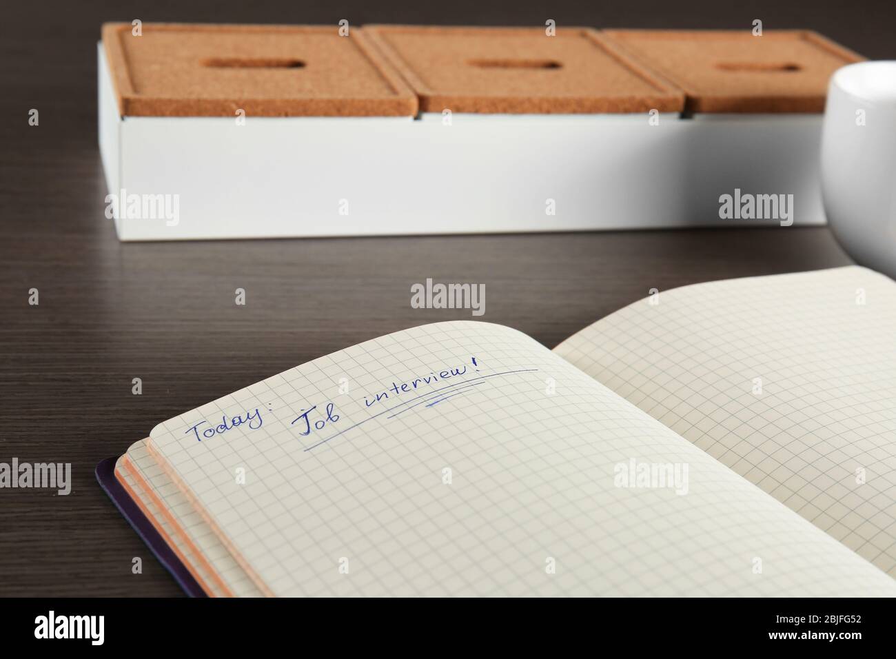 Interview closeup hi-res stock photography and images - Alamy