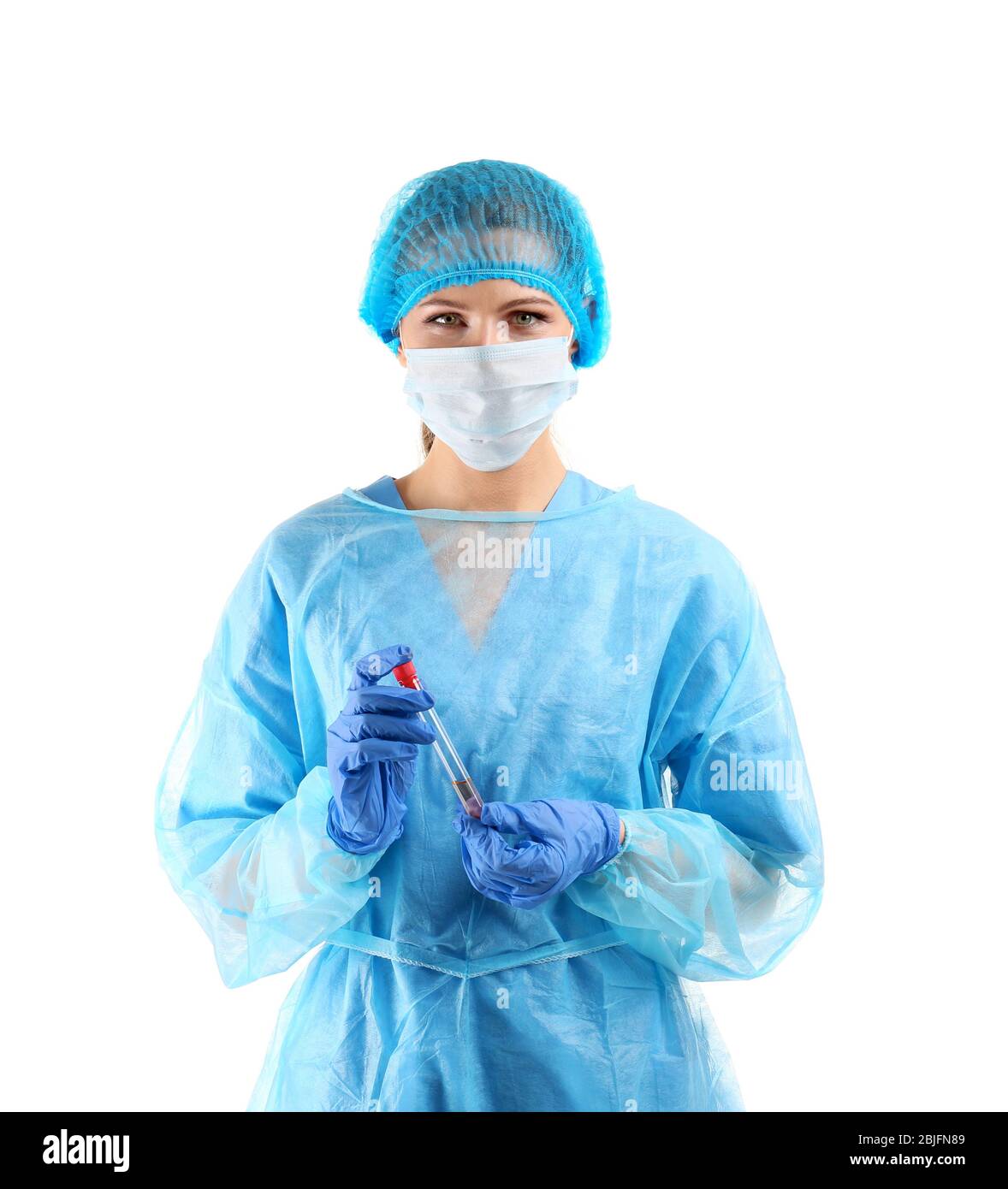 Female surgeon, isolated on white Stock Photo - Alamy