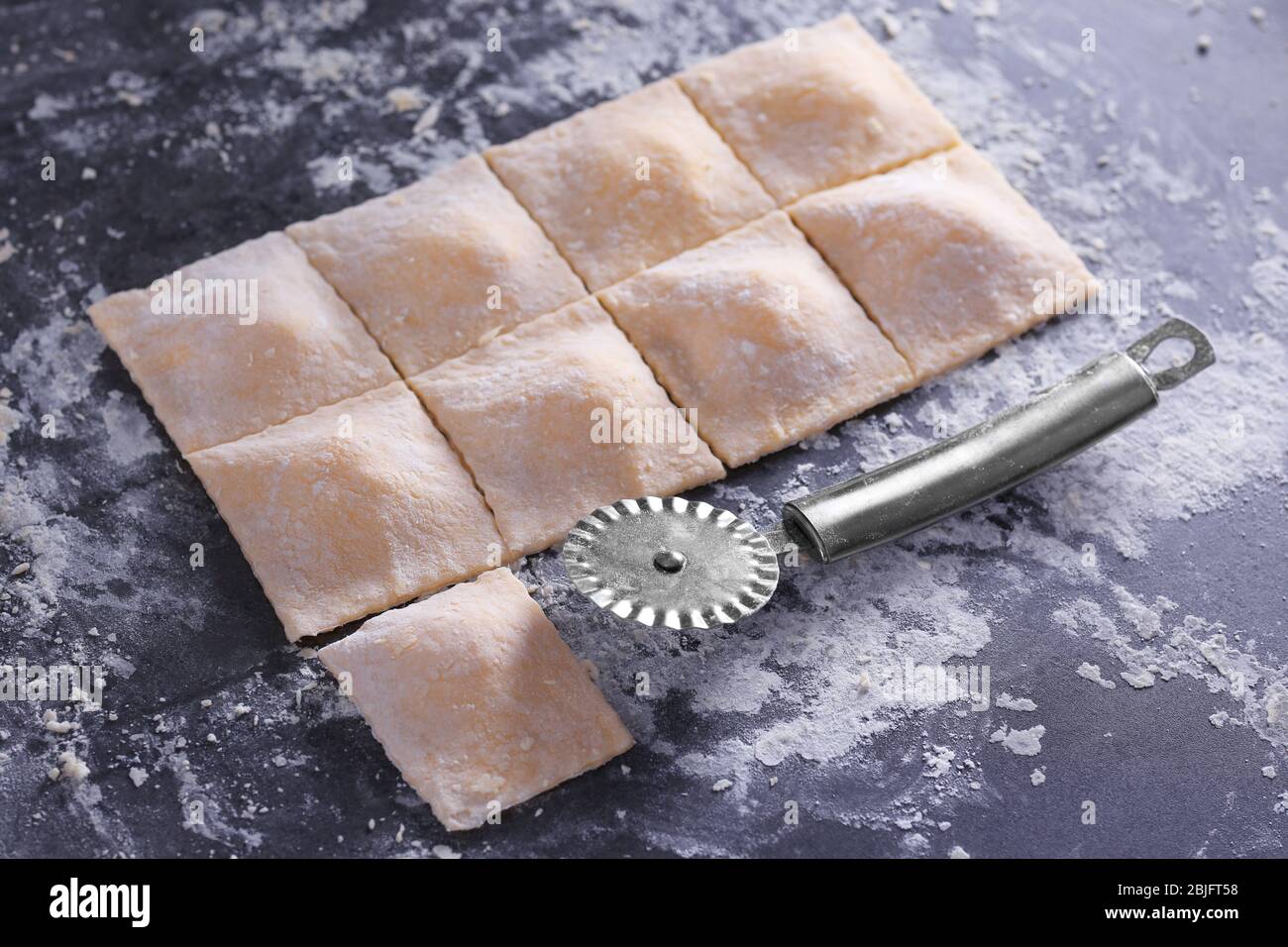 Square pasta cutter hi-res stock photography and images - Alamy