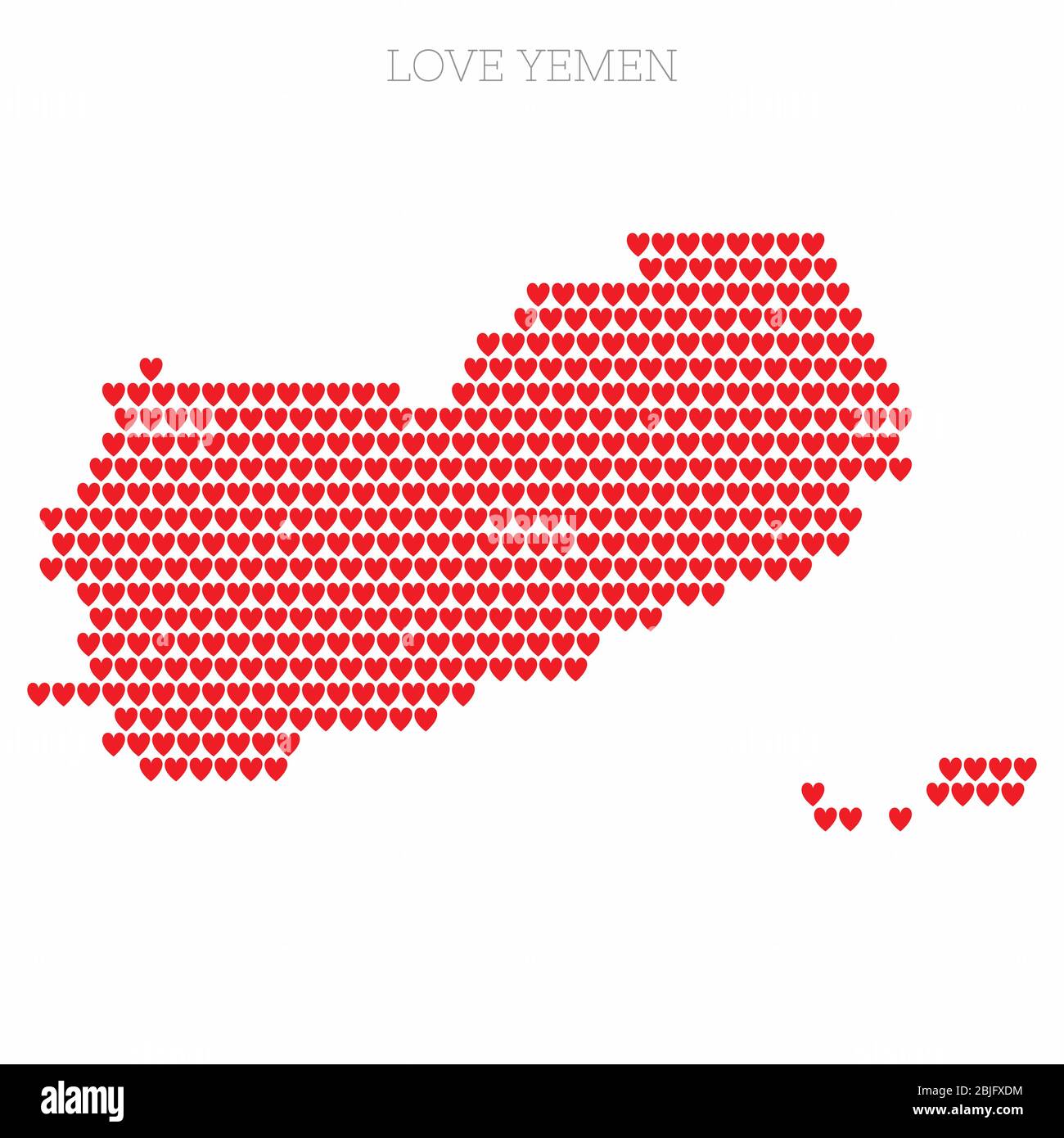 Yemen Map Stock Vector Images Alamy 