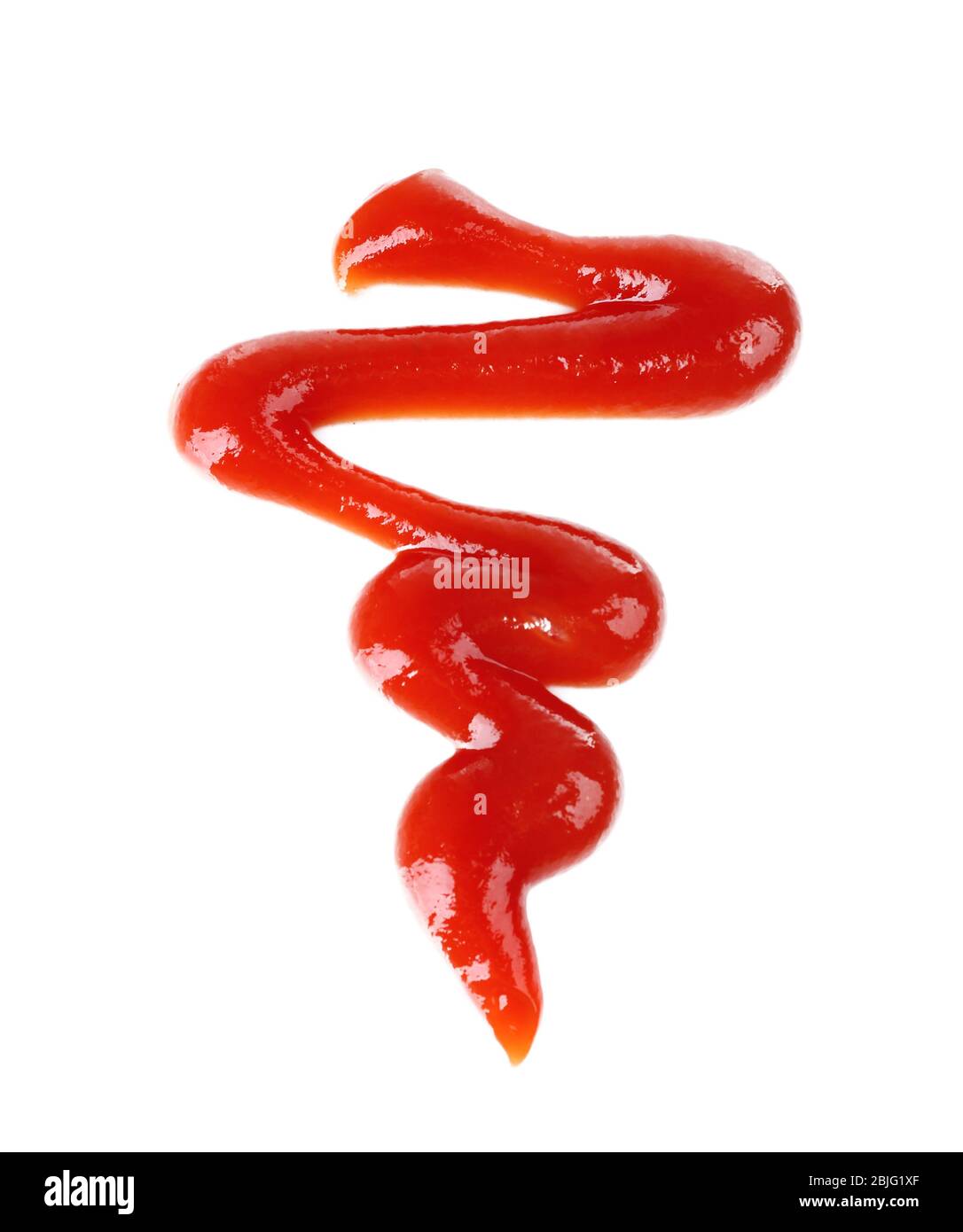 Delicious tomato sauce on white background Stock Photo Alamy