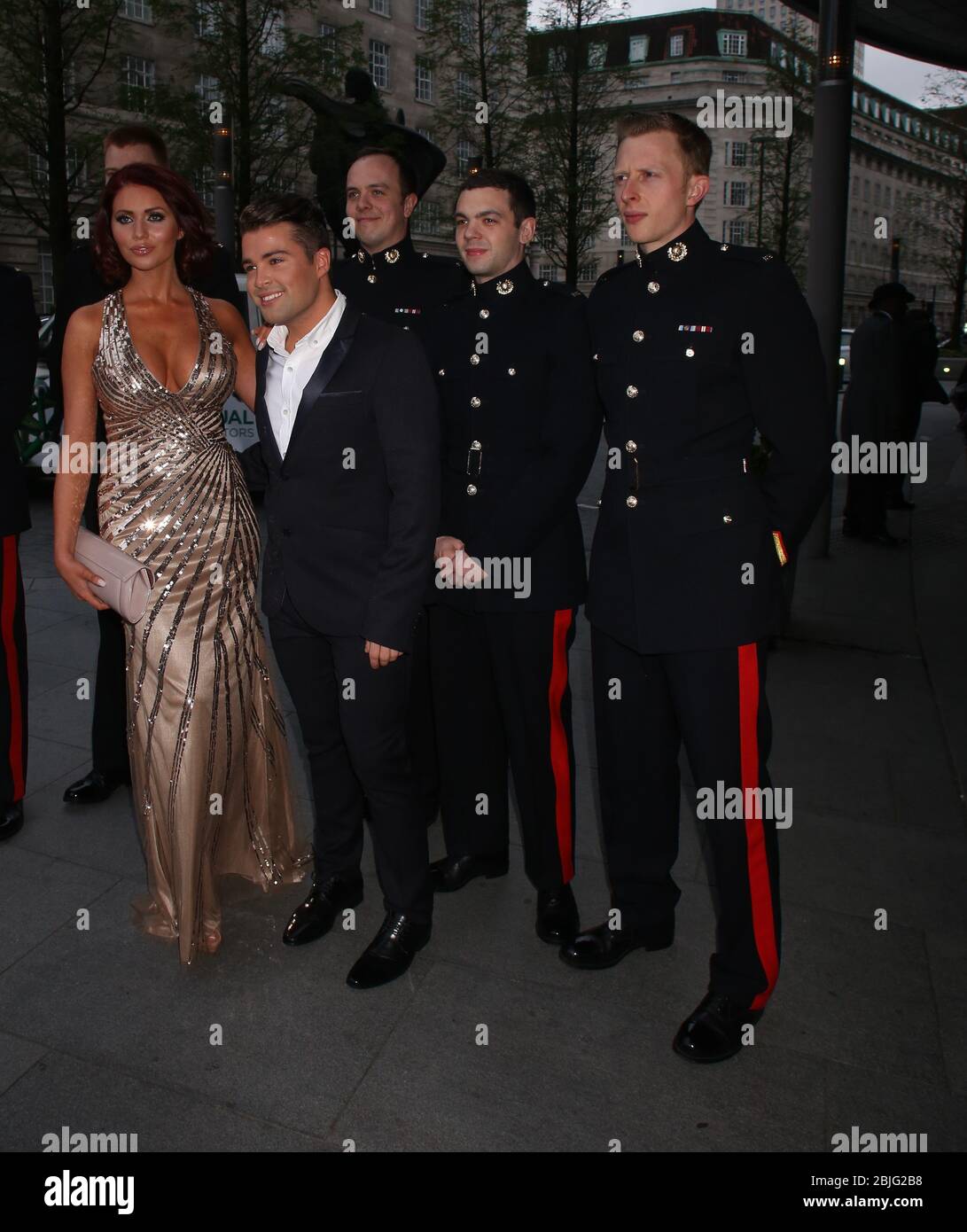 Amy Childs the Soldiering on awards at the Park Plaza Westminster