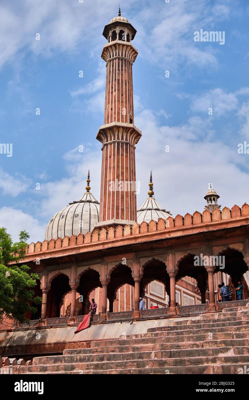 Delhi India October 2 2019 Masjid E Jahan Numa Jama Masjid