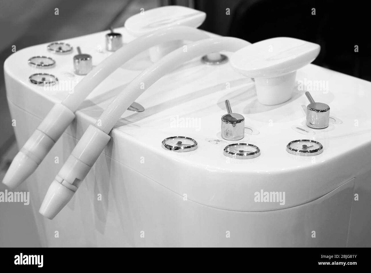 Modern equipment for spa salons on exhibition Stock Photo Alamy