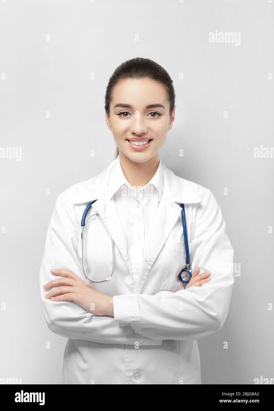 Beautiful young doctor on hi-res stock photography and images - Alamy
