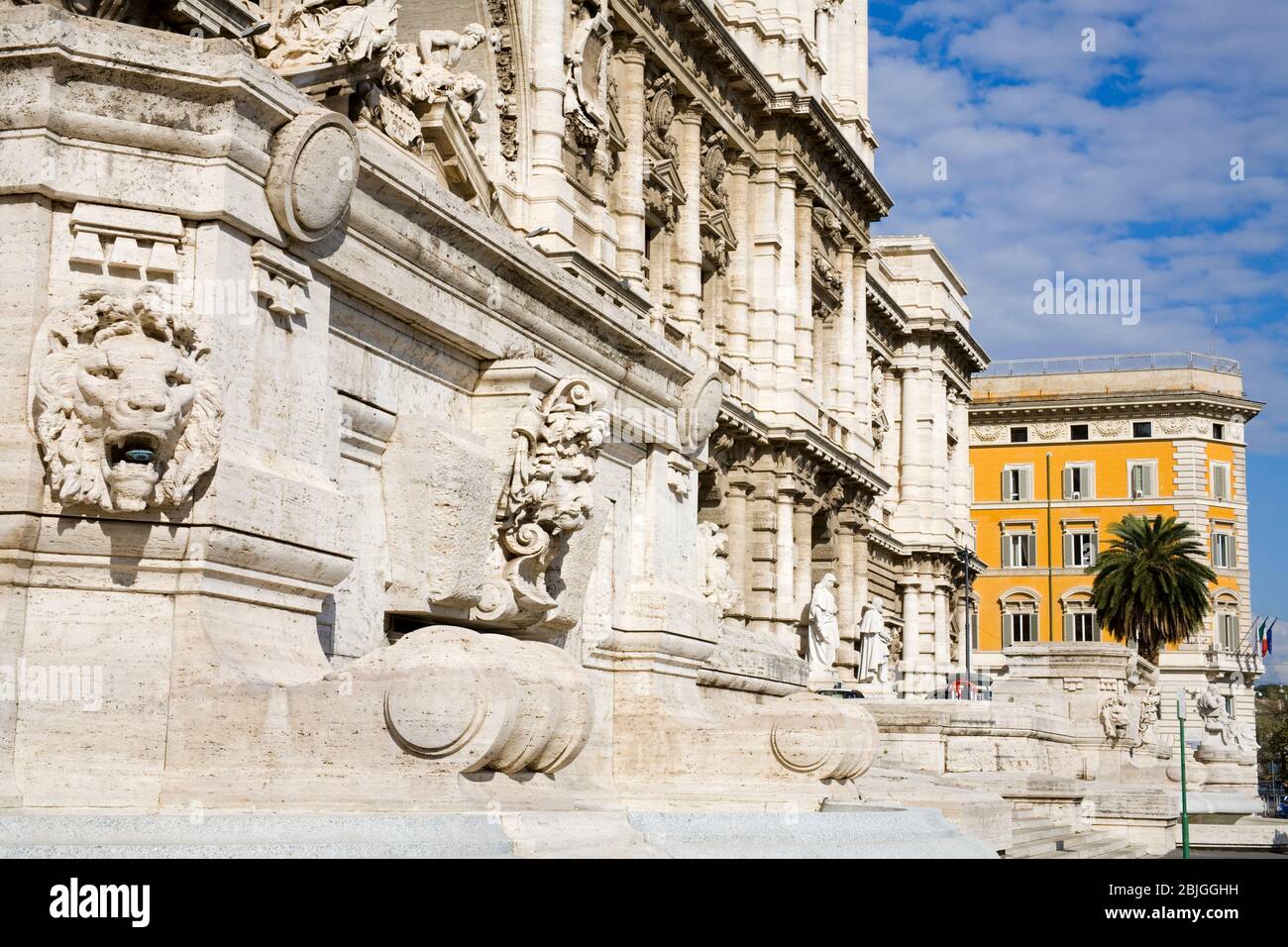 Corte di Cassazione (Supreme Court) in Rome, Italy, Europe Stock Photo