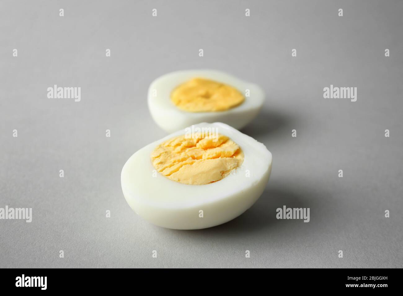 Hard boiled egg yolk grey hires stock photography and images Alamy
