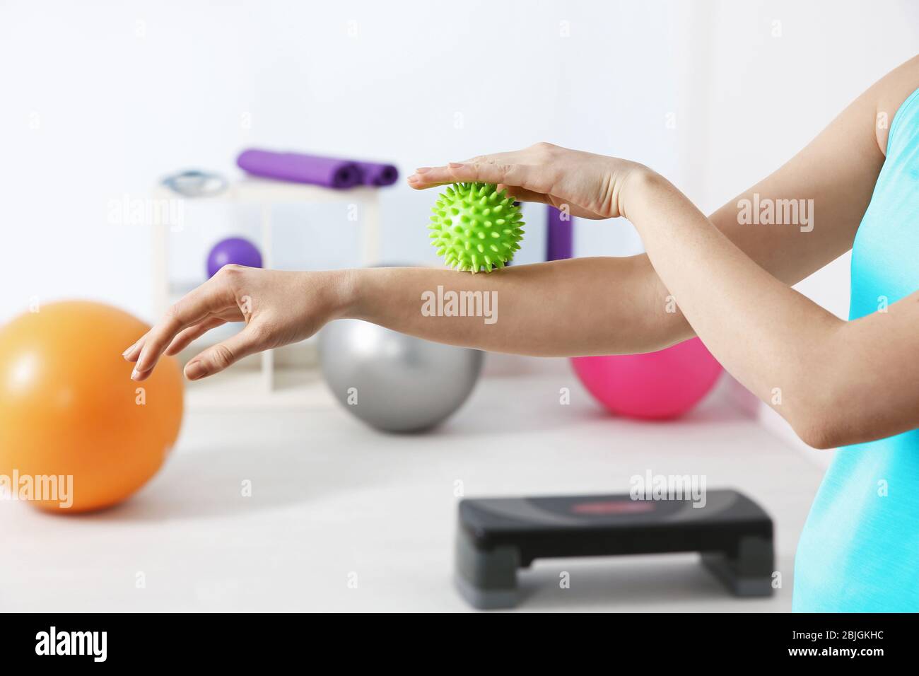 rubber ball exercises