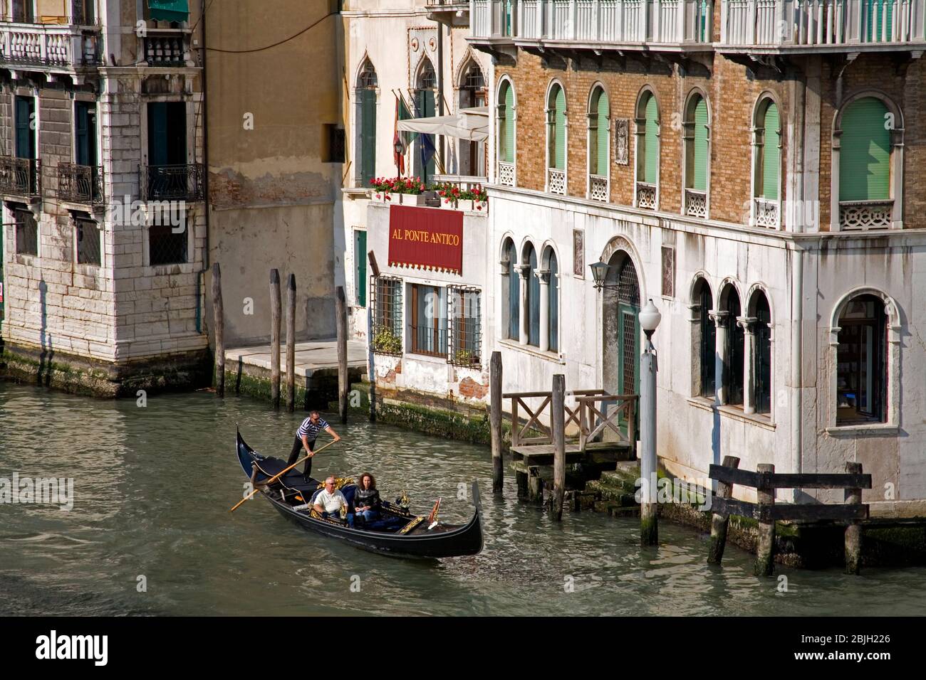 View of Grand Canal from Rialto Bridge, Venice, Italy Stock Photo - Alamy