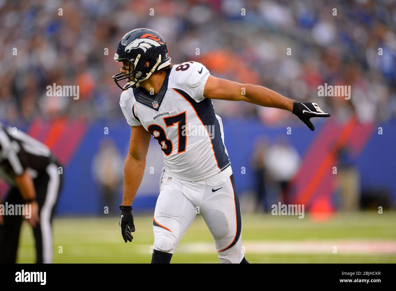 September 15, 2013 Denver Broncos wide receiver Eric Decker (87