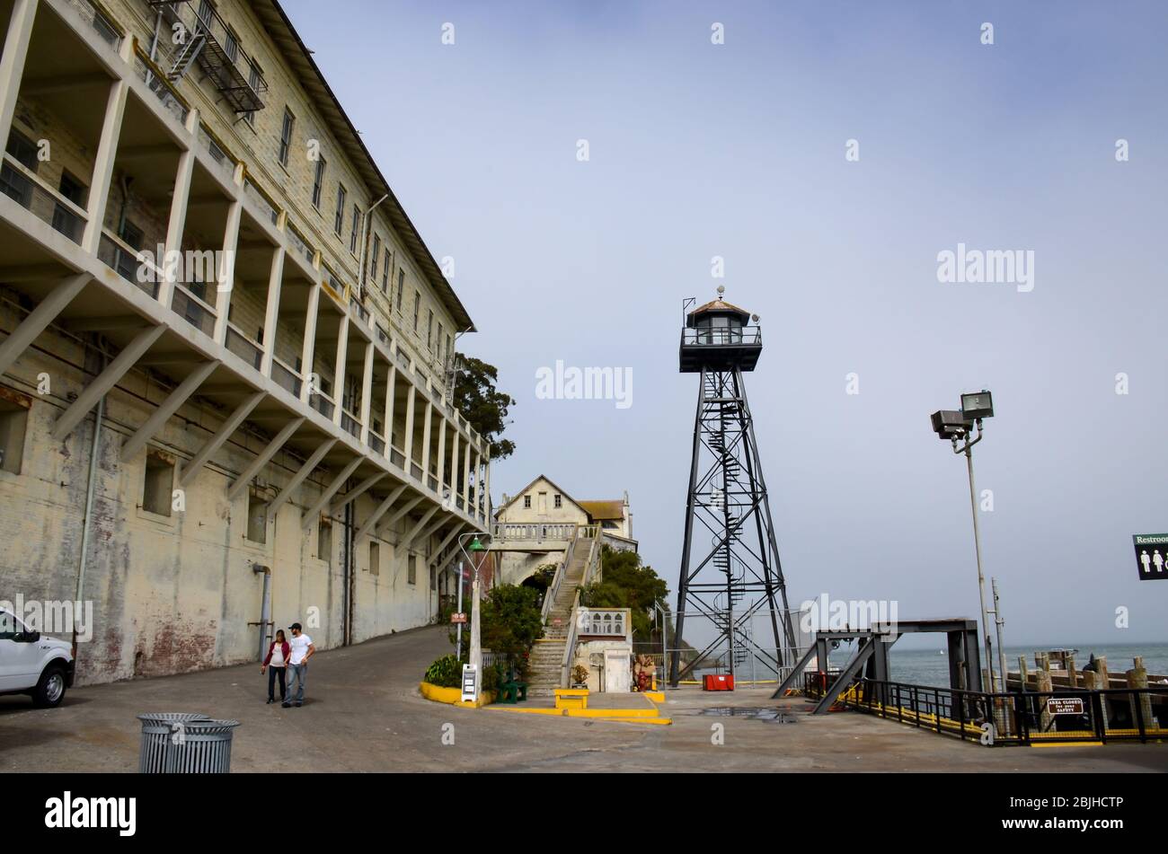 Alcatraz Island Stock Photo