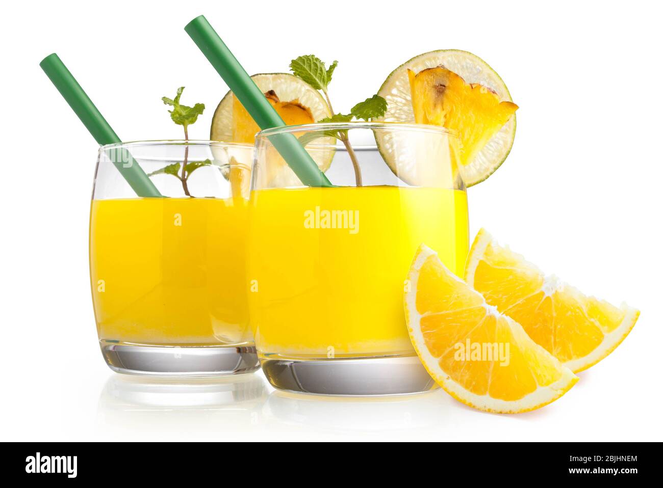 drink orange juice isolated on white background Stock Photo Alamy