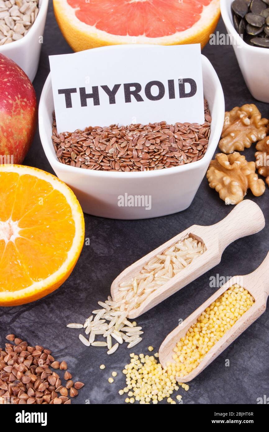 Fruits, vegetables and ingredients as best food for healthy thyroid