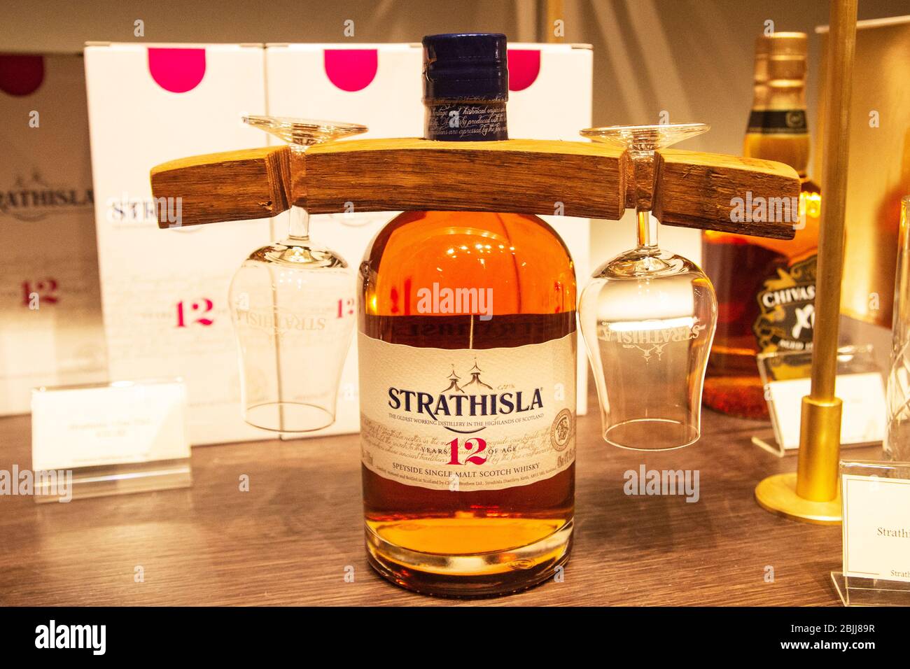 Strathisla 12 year old whisky Stock Photo