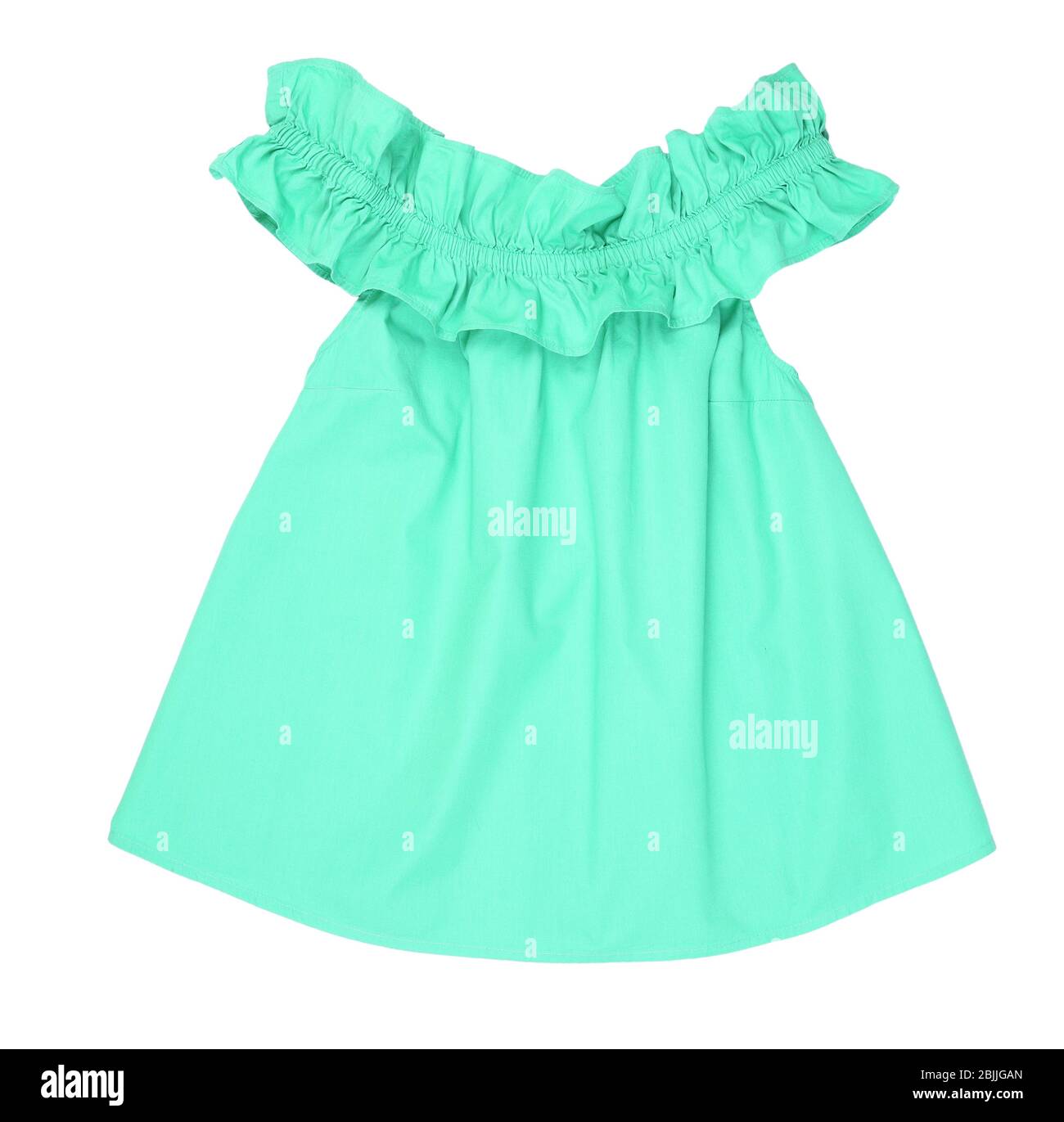 Abstract Print Ruffle Shoulder Top