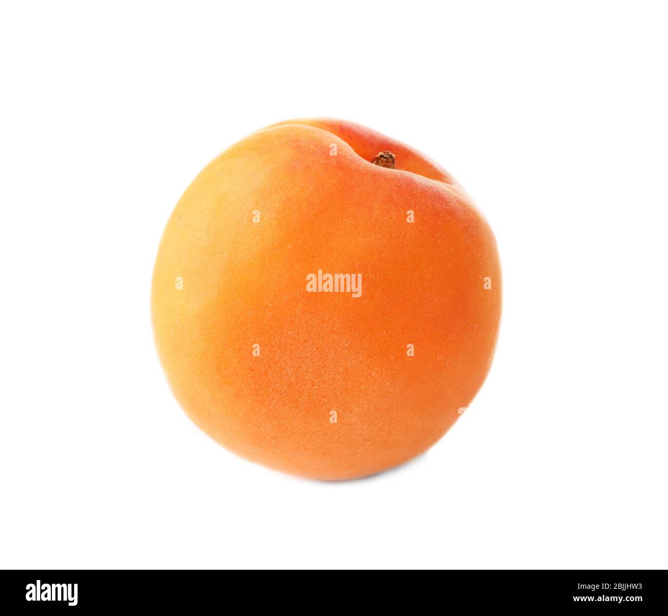 Fresh apricot on white background Stock Photo Alamy
