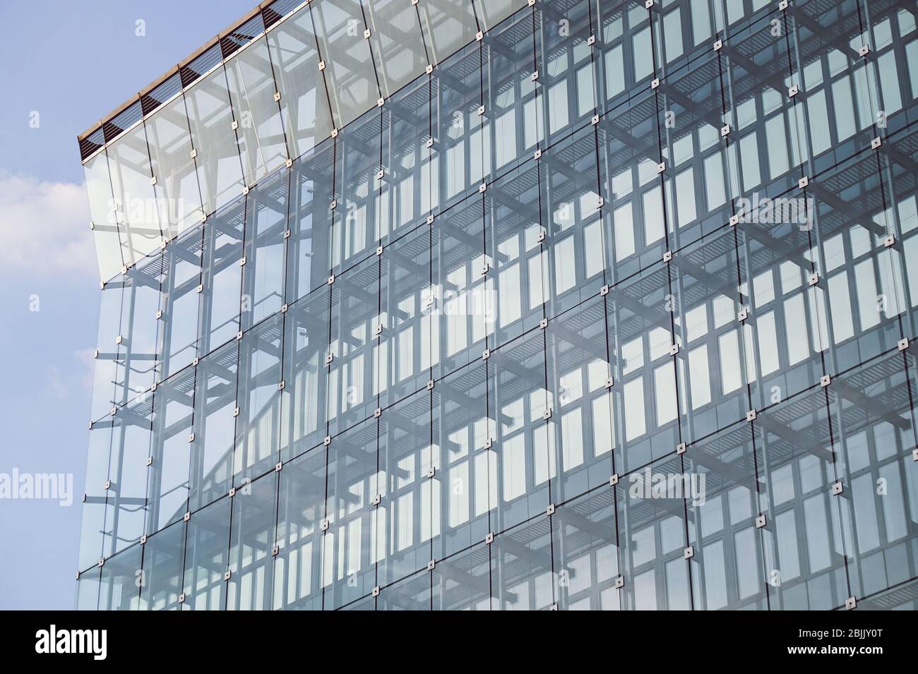 Modern office building facade Stock Photo - Alamy
