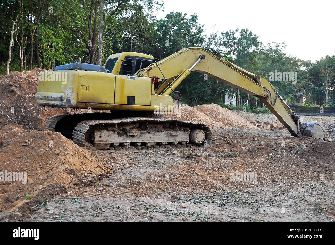 Excavators are also called diggers Stock Photo Alamy