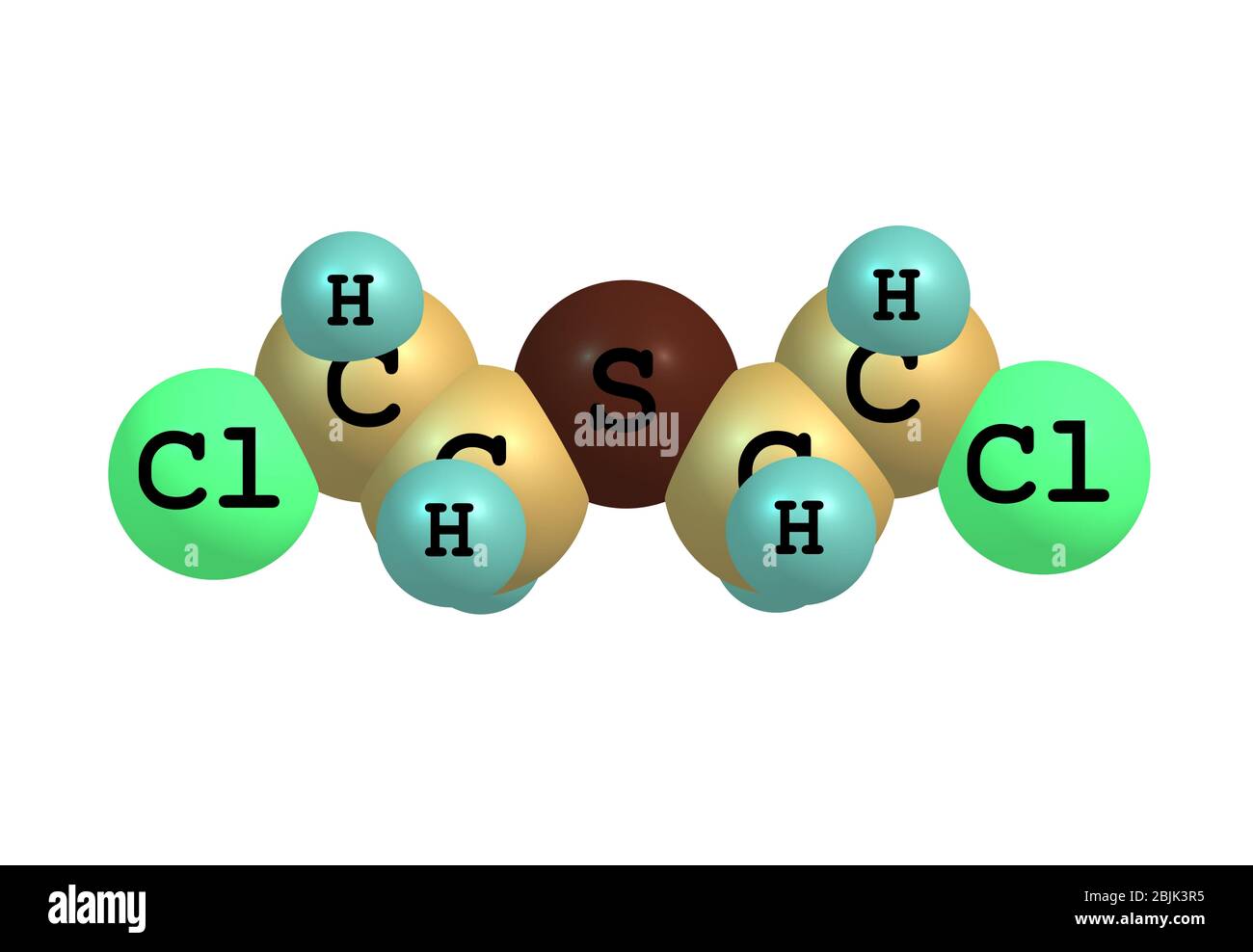 The sulfur mustards (mustard gas) are a class of related cytotoxic and