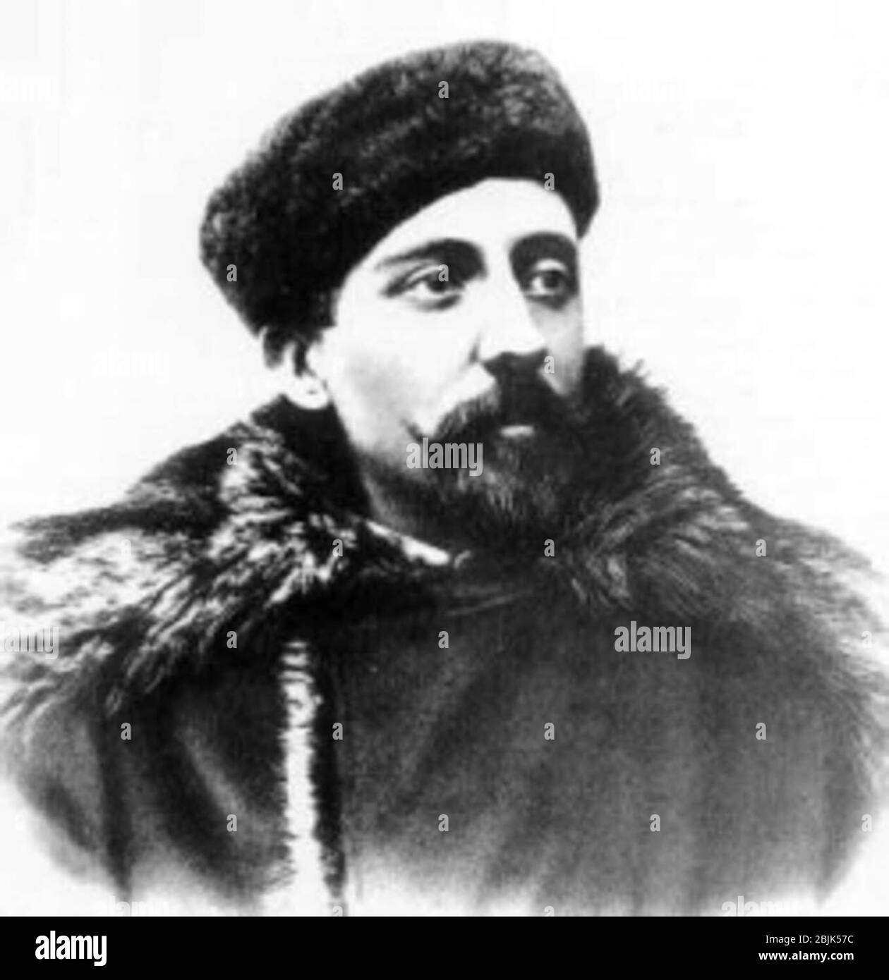 Adrien de Gerlache, leader of the Belgian expedition Stock Photo Alamy