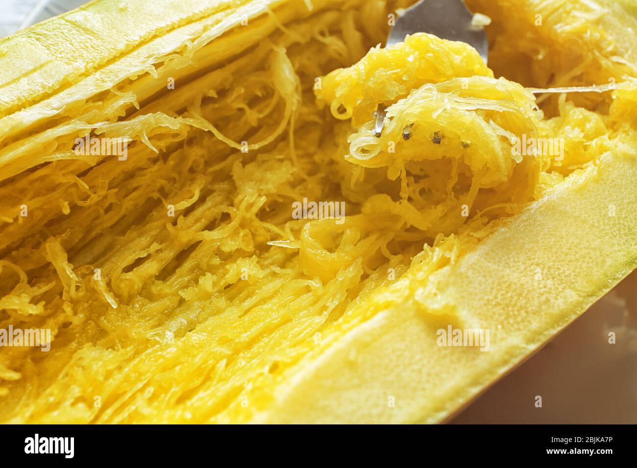 Fork spaghetti squash hires stock photography and images Alamy