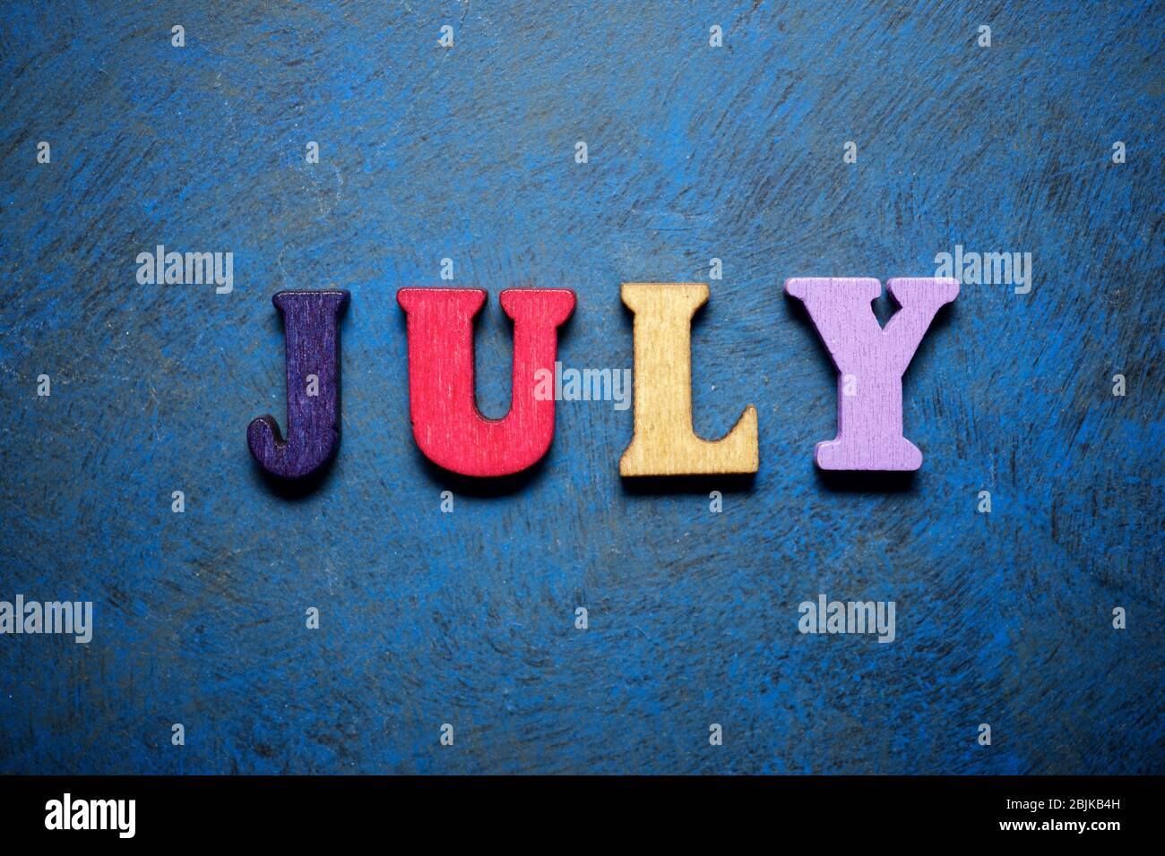 Word july hires stock photography and images  Alamy