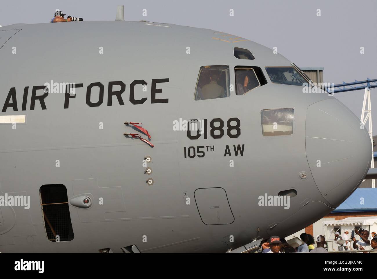 USAF C-17  Globemaster Stock Photo