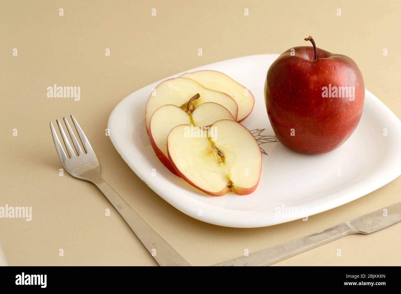 Fork knife and leaf hires stock photography and images Alamy