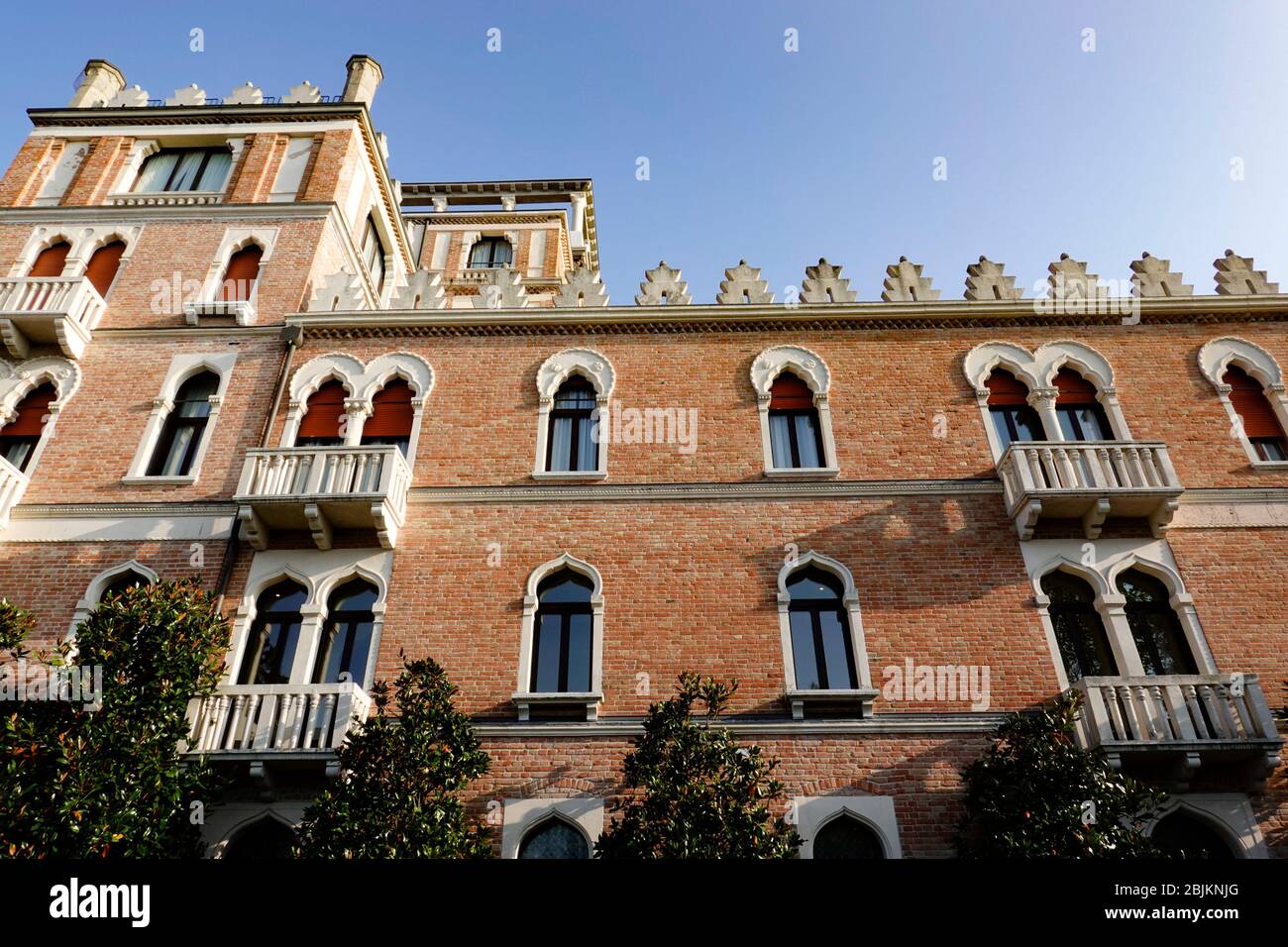 Hotel Excelsior, The Lido, Venice, Italy. Stock Photo