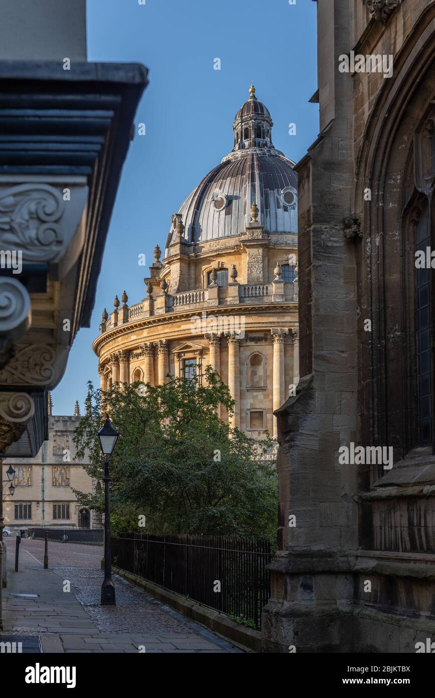 The Radcliffe Camera, designed by James Gibbs in neo-classical style and built in 1737–49 Stock Photo