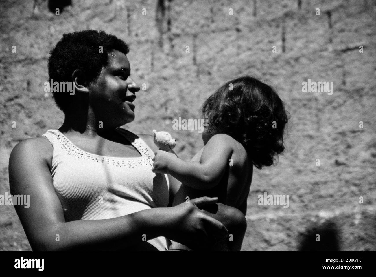 Kids in Rocinha  favela Stock Photo