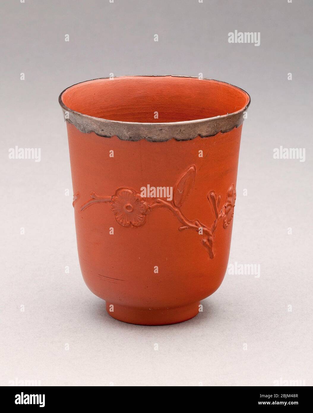 Beaker About 1695 England, Staffordshire. Earthenware (redware