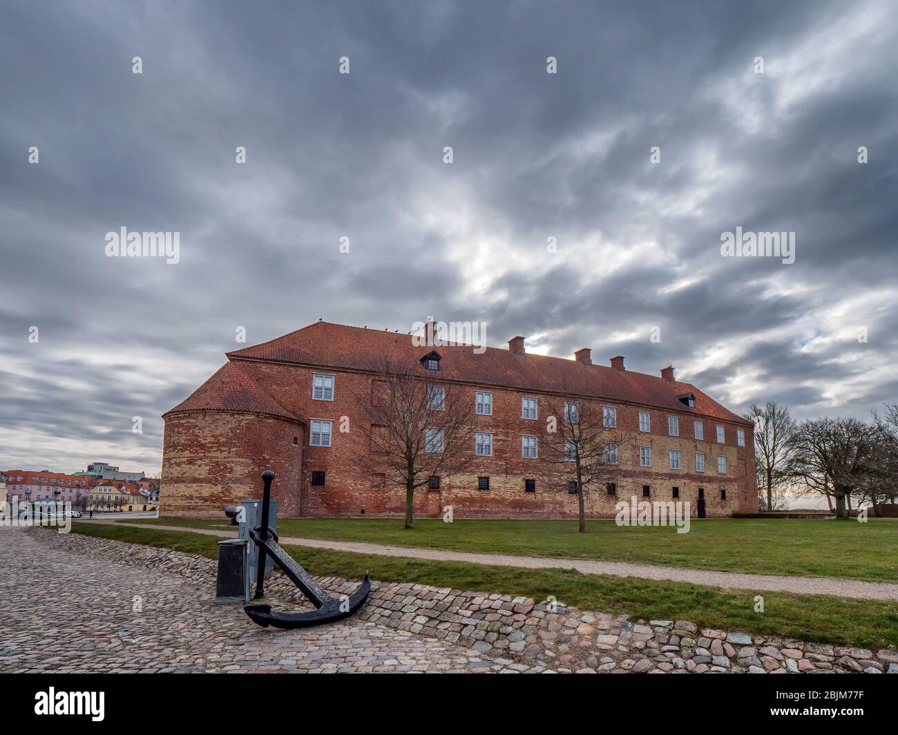 Old castle in Soenderborg in South Jutland, Denmark Stock Photo