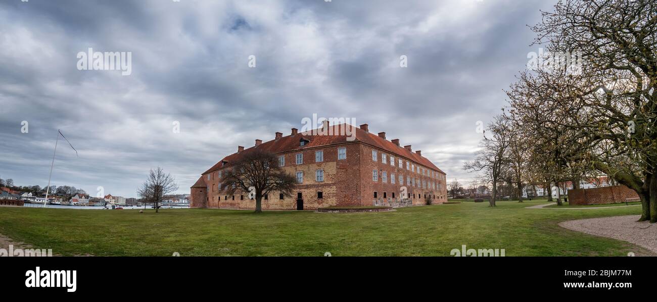 Old castle in Soenderborg in South Jutland, Denmark Stock Photo