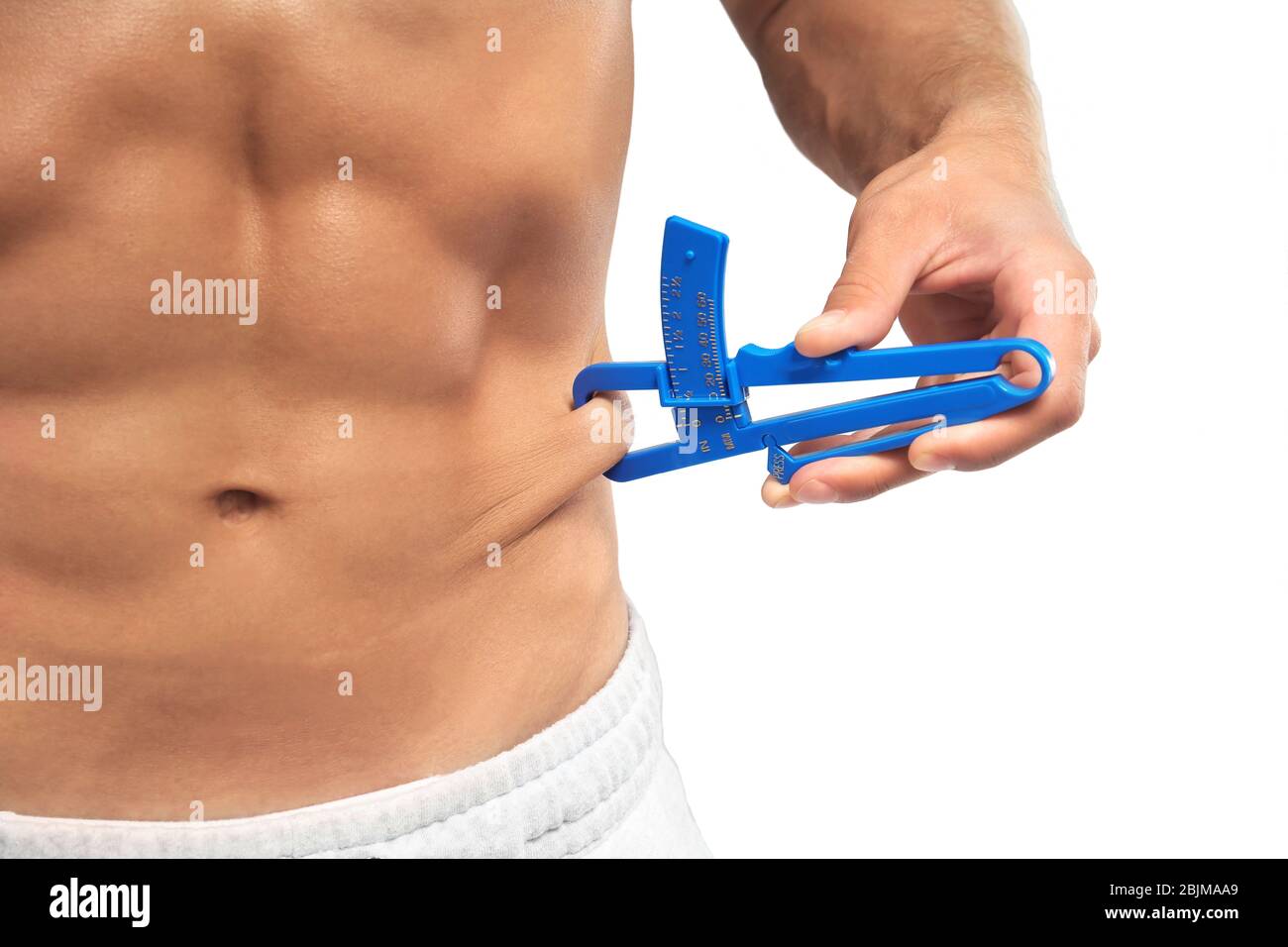 Body Fat Measurement Stock Photo - Download Image Now - Percentage