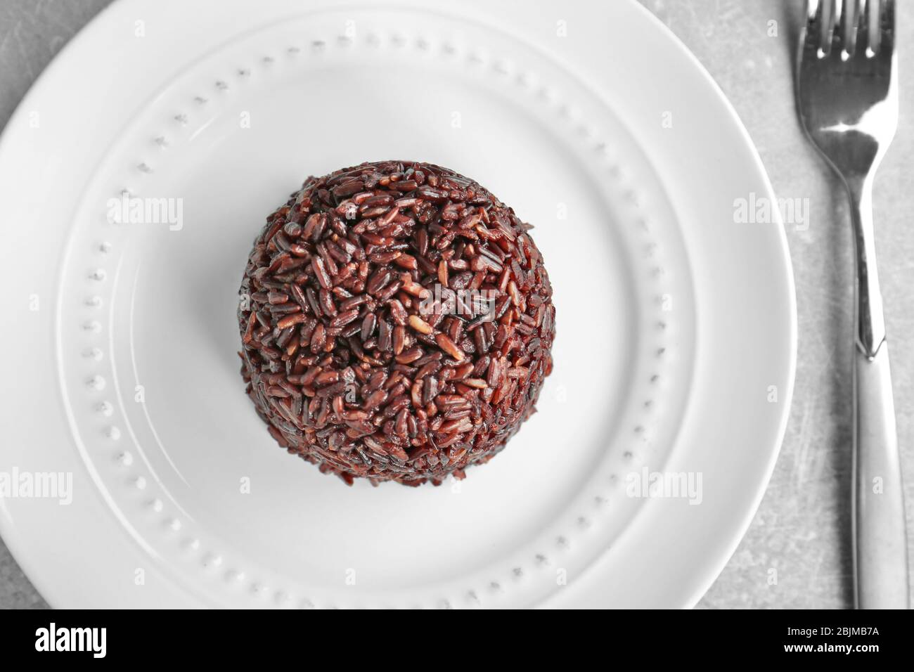 Plate cooked rice ball hi-res stock photography and images - Alamy