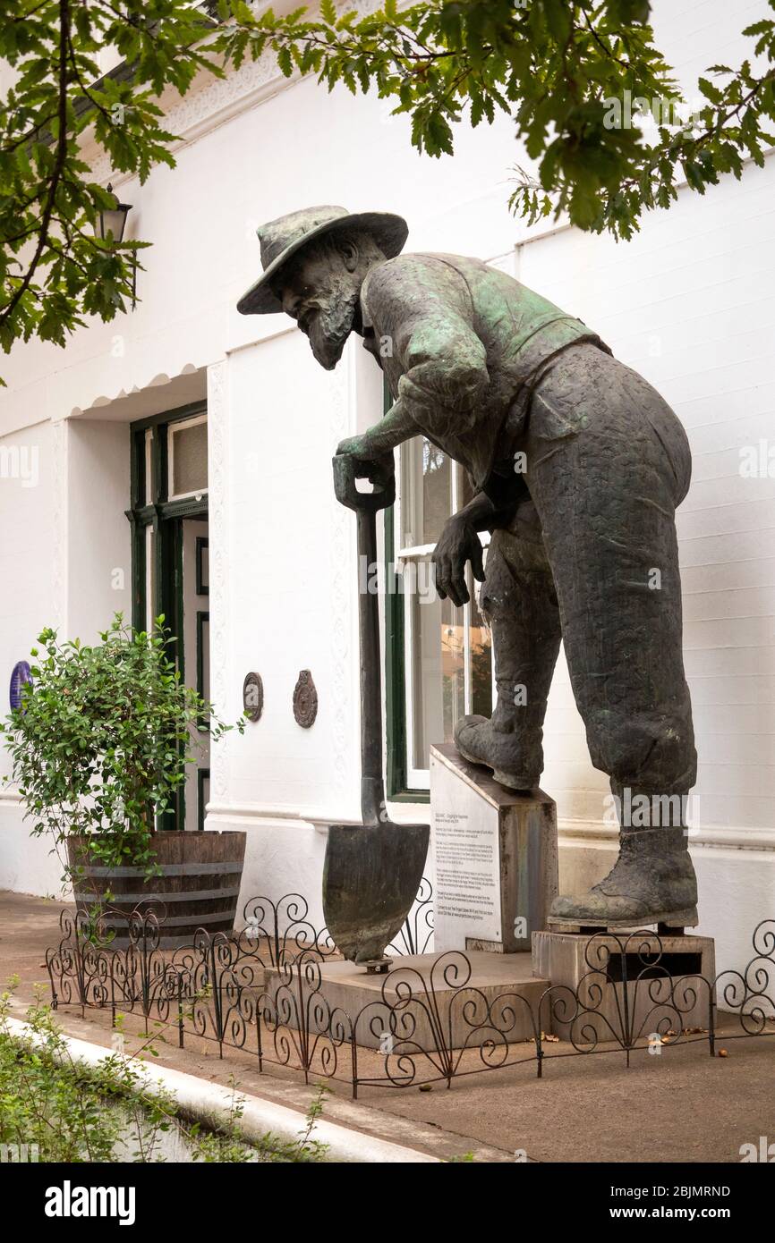 South Africa; Stellenbosch;, Dorp Street, Old Mac, Digging for ...