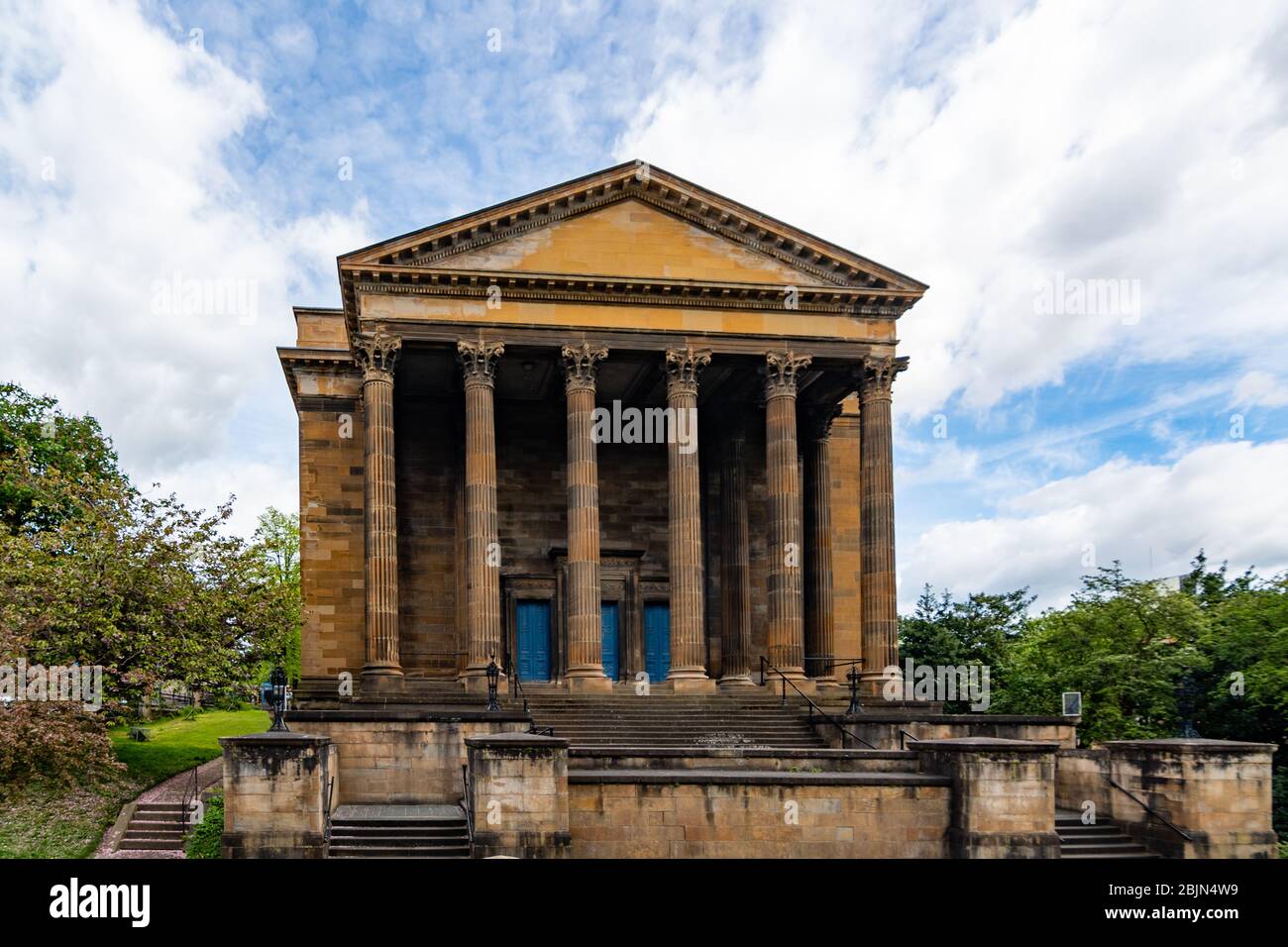 Glasgow University, Glasgow, Scotland, UK Stock Photo