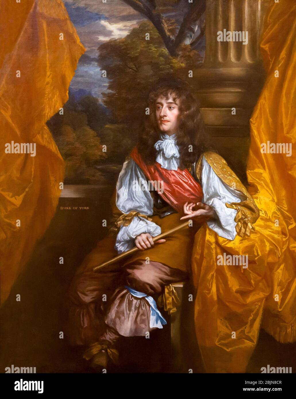James VII and II, when Duke of York, Sir Peter Lely, circa 1661, Stock Photo
