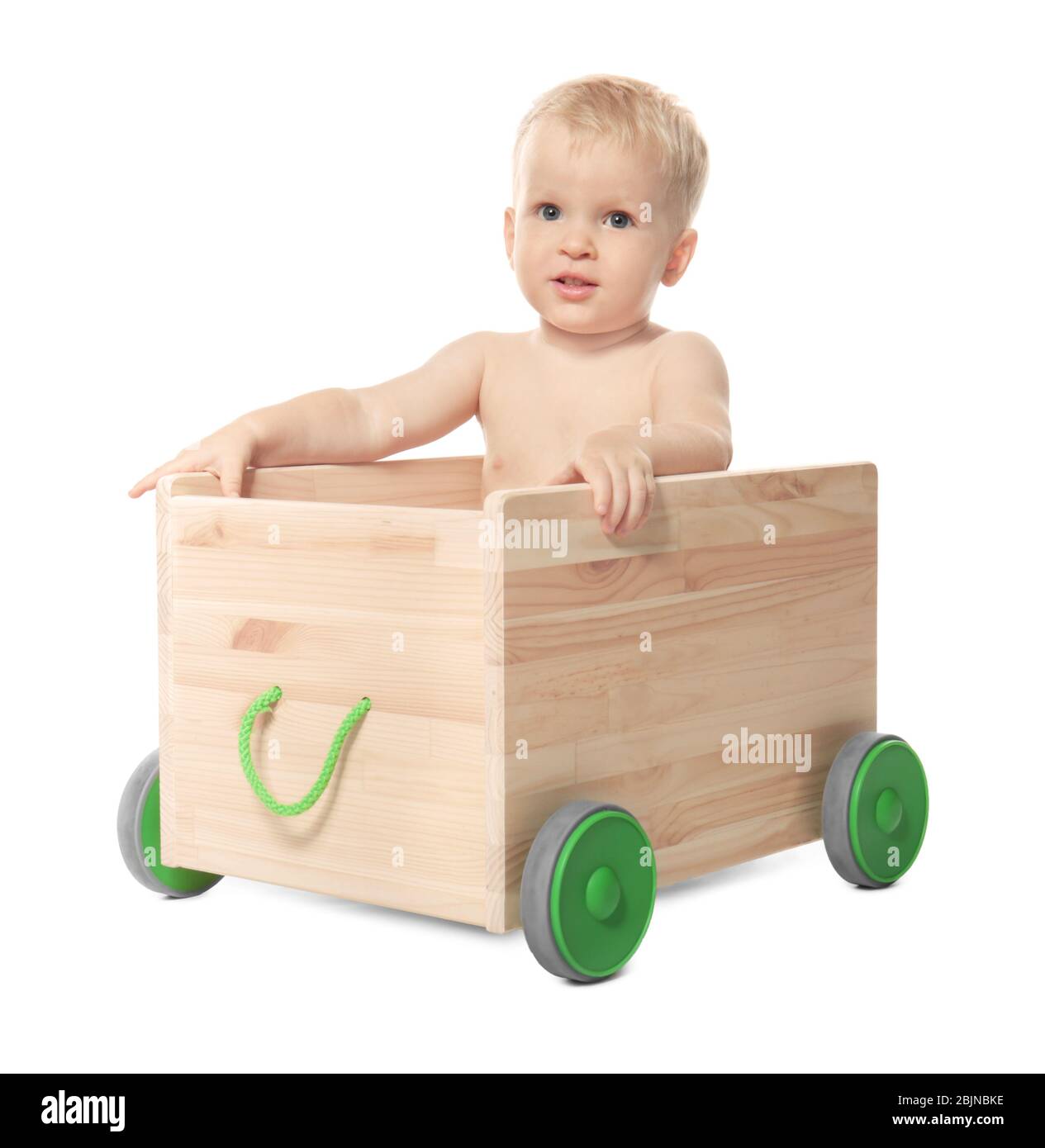 wooden cart for baby