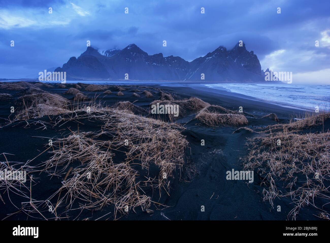 Vestrahorn, Stokksnes Peninsula, Iceland Stock Photo