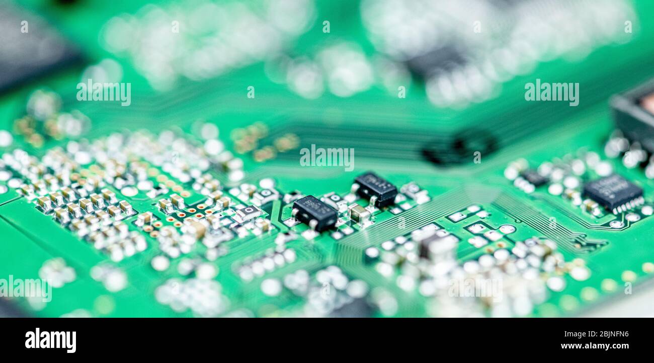 Green pcb hi-res stock photography and images - Alamy