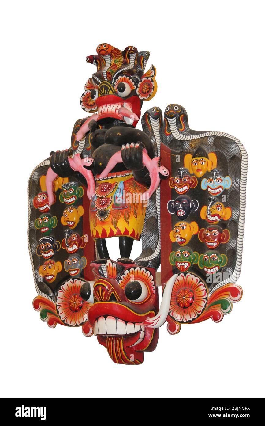 Download Sri Lankan Mask High Resolution Stock Photography And Images Alamy PSD Mockup Templates