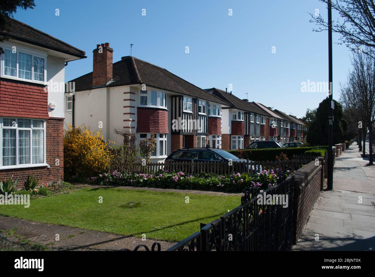 Houses on Old Oak Road, Acton, London, W3 Stock Photo Alamy